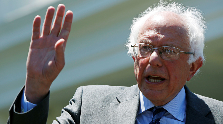 Bernie Sanders holds rally in Washington, DC ahead of primary