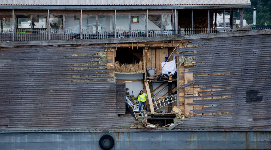 Biblical collision: Noah’s Ark crashes into Norwegian coast guard ship (VIDEO, PHOTO)