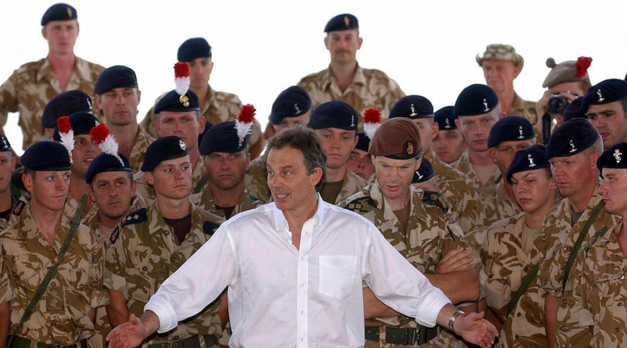Labour could be torn apart by war crime charges for Blair over Iraq