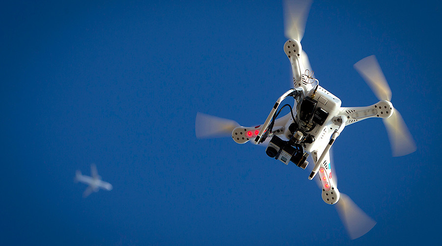 Close call: Drone narrowly avoids 1km-high collision with plane over Canada