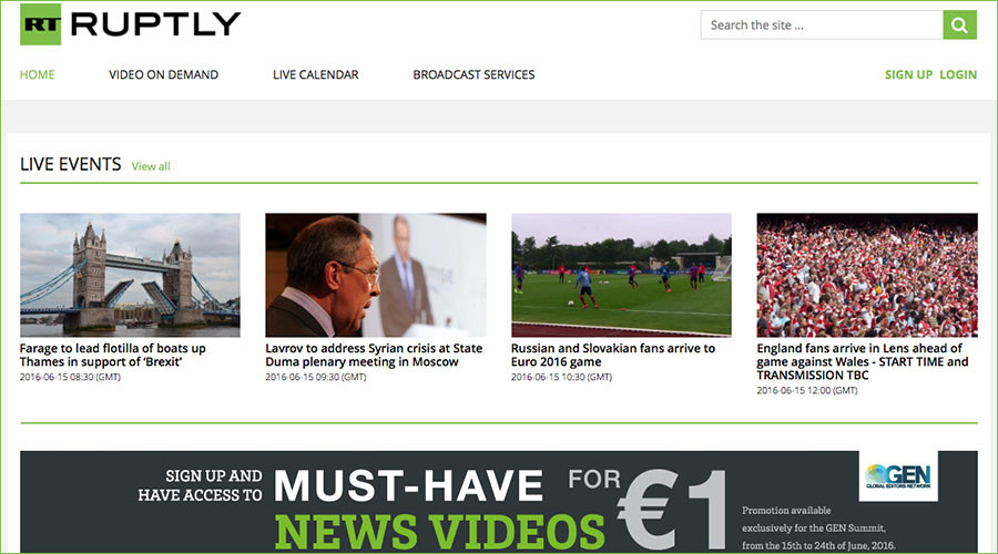 RUPTLY marks GEN Summit with new €1 video sale