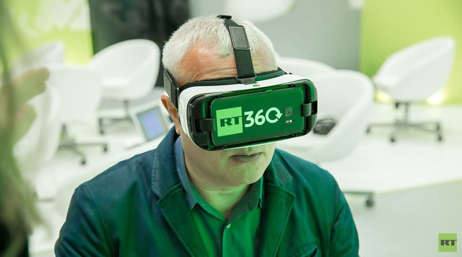 360, everyone: RT brings virtual reality to St. Petersburg Intl Economic Forum