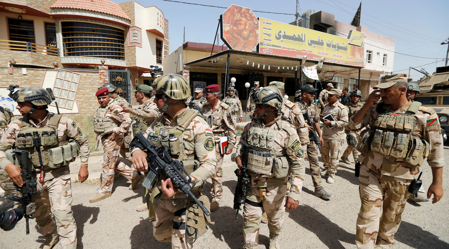 Iraqi forces enter center of Fallujah, retake govt compound from IS – state TV