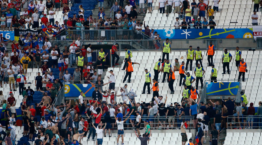 While the rest of us see football hooligans, the Guardian sees Putin’s ‘hybrid warriors’