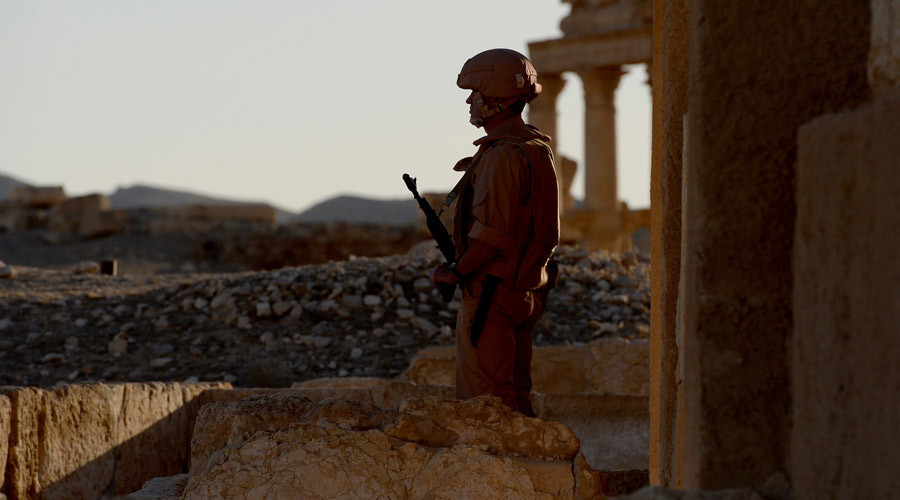 Russian soldier dies in Syria after preventing car bomb attack on aid distribution point