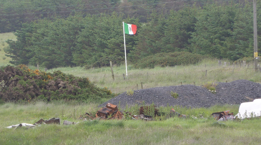 Och Gringo! Mexican flags raised around Donald Trump’s Scottish golf course ahead of visit