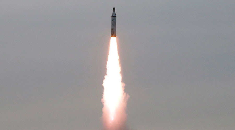 North Korea repeats mid-range ballistic missile test after ‘unsuccessful’ attempt