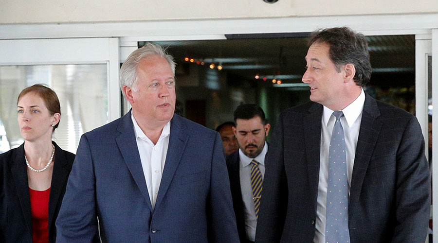 US diplomat headed to Caracas amid food shortages in Venezuela