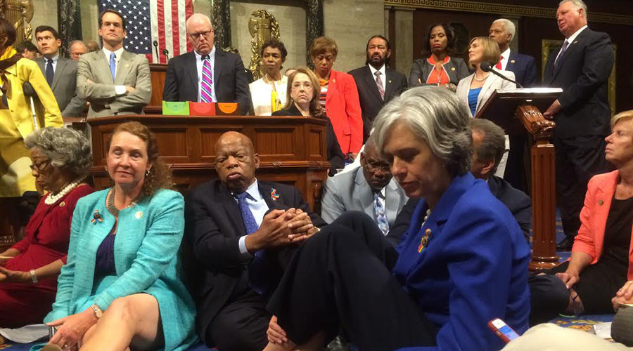 Before House Dems’ sit-in on guns, a stand-off on Constitution