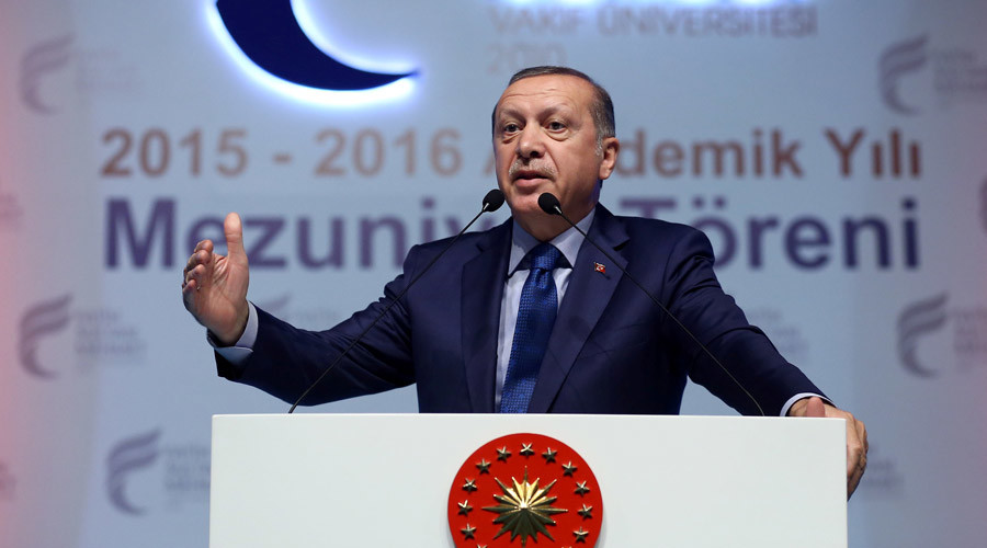 Erdogan: EU doesn't want Turkey because 'majority is Muslim'