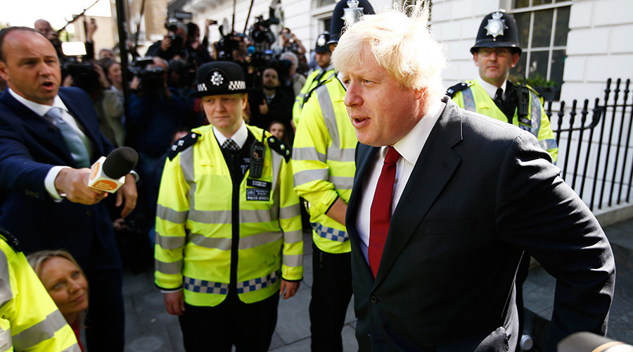 Bookies' favorite for PM, Boris, says ‘Britain will continue to be a great foreign power’
