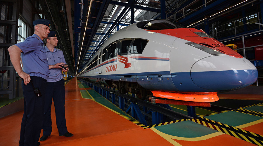 Russia & China agree production of high-speed trains