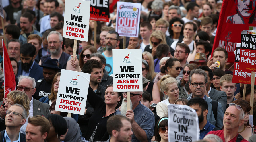 Corbyn ‘no confidence’ vote expected… but grassroots rally for Labour leader Jezza