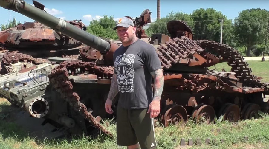 Ex-UFC fighter Monson visits Ukraine conflict zone, blasts US for calling locals ‘terrorists’