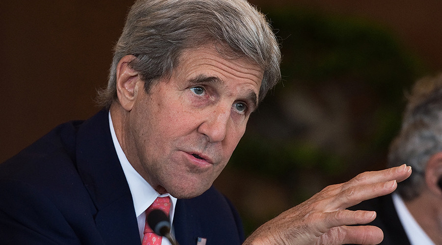 US Secretary of State John Kerry © Nicolas Asfouri