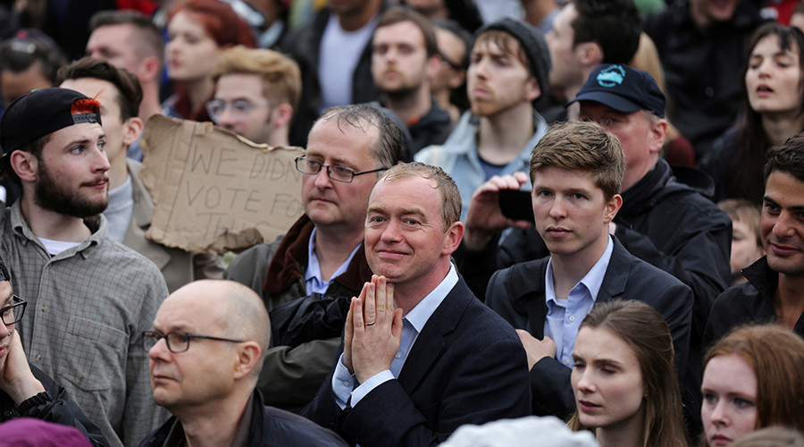 Lib Dems actually benefit from Brexit! A member a minute joining after pro-EU pledge