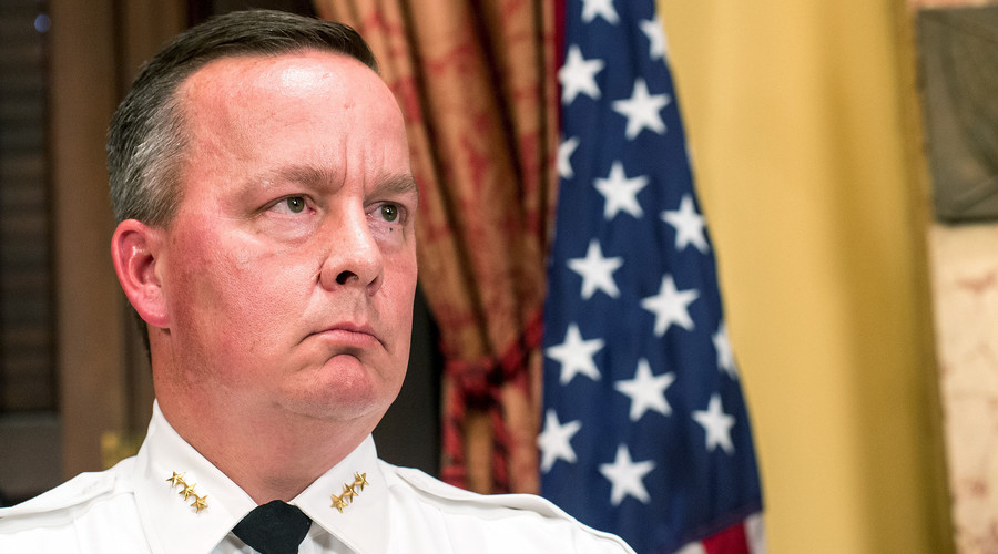 Baltimore Police Commissioner Kevin Davis. © Bryan Woolston