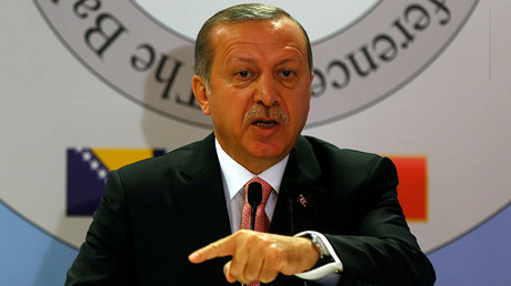Turkish President Tayyip Erdogan. © Murad Sezer