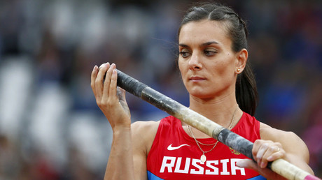 Russia's Yelena Isinbayeva. © Kai Pfaffenbach