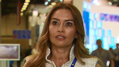 First Vice-President of AO Gazprombank Aylin Suntay © RT