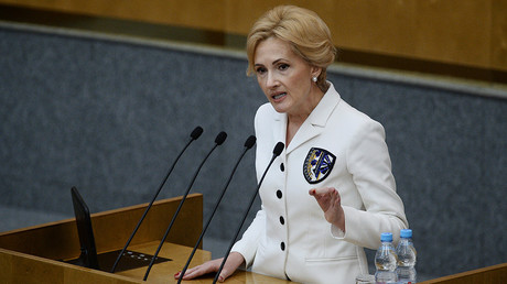 Irina Yarovaya, Chair of the Committee on Security and Anti-Corruption Measures © Maksim Blinov