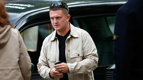 English Defence League leader Tommy Robinson © Andrew Winning