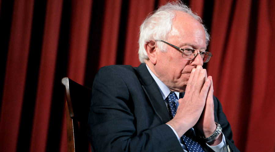 Bernie Sanders stages brief protest over GMO labeling in Senate