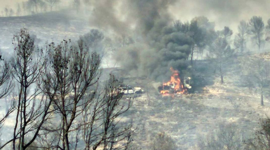 Wildfires devastate part of southern Spain (VIDEO,PHOTOS) — RT News