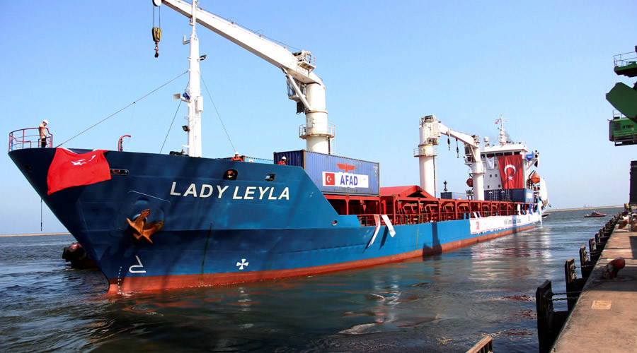 Turkish aid ship sails to Gaza after talks with Israel ‘largely lift’ blockade