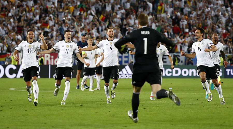 Germany in Euro 2016 semi-final after beating Italy in thrilling penalty shootout