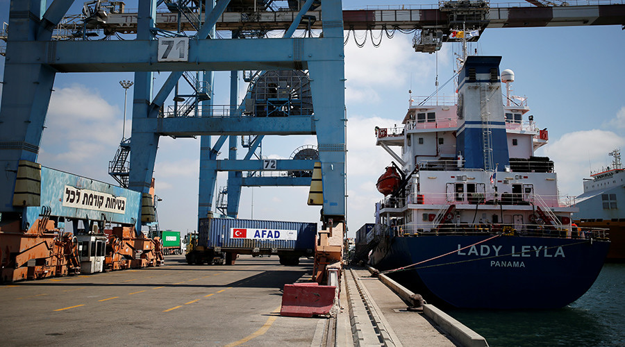 Turkish aid ship reaches Gaza following reconciliation deal with Israel