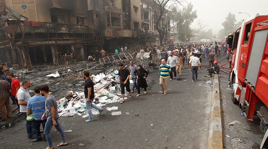 Death toll in Baghdad ISIS bombings surpasses 200 (VIDEO)