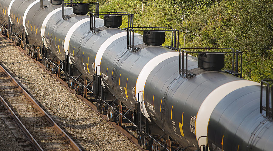 Caustic fracking chemical spills in San Antonio train derailment