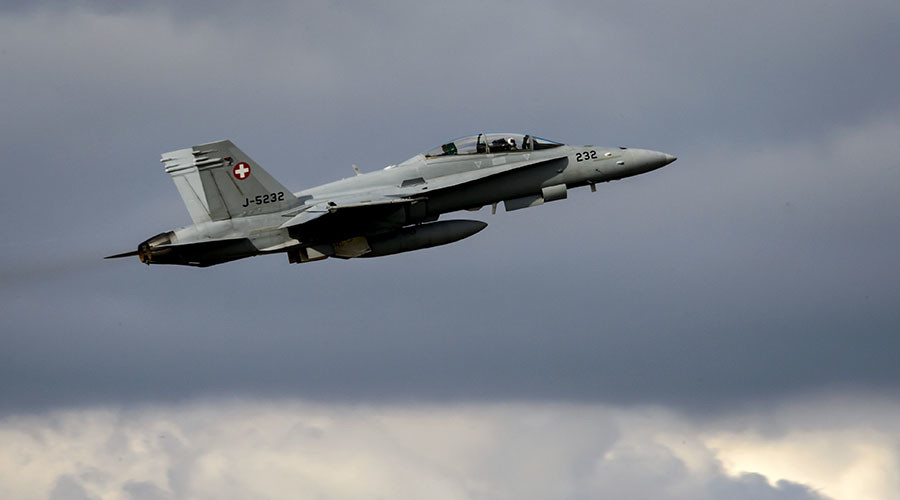El Al flight lands in Tel Aviv after Swiss fighter jets intercept it due to bomb tip-off