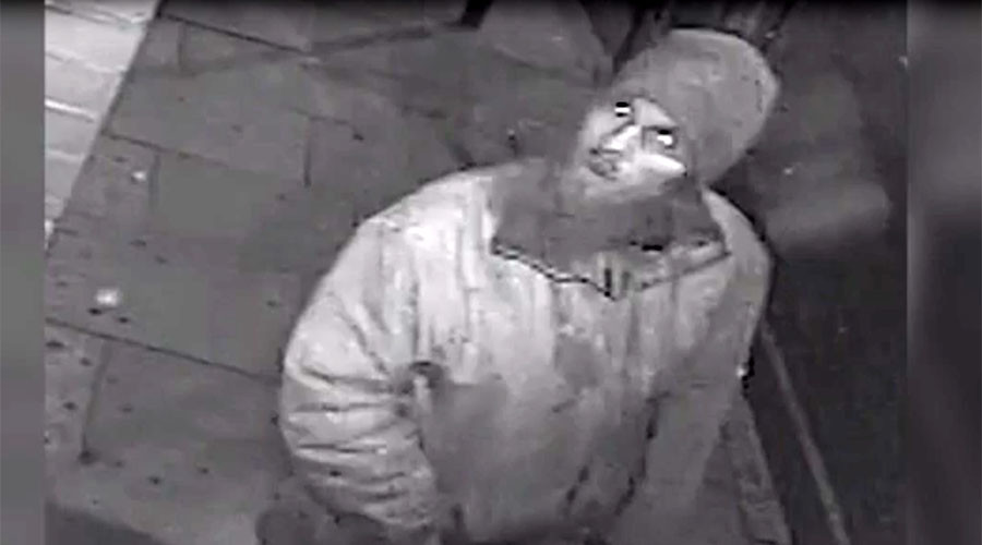 Man throwing bag of rotten pork at mosque in London caught on CCTV (VIDEO)