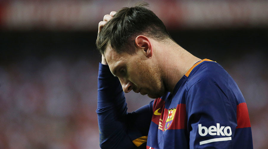 Barcelona football star Messi & father get 21-month sentences on tax charges