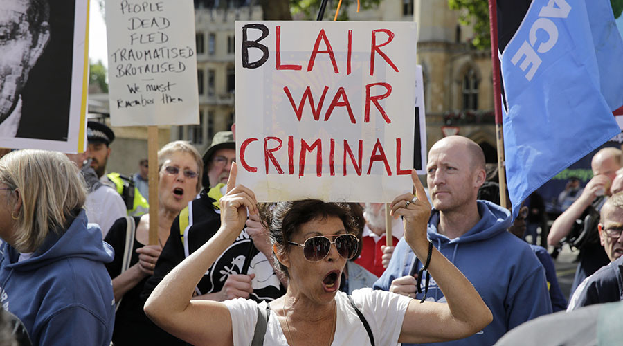 ‘Betrayal’: Iraq veterans call for Blair’s indictment after Chilcot report