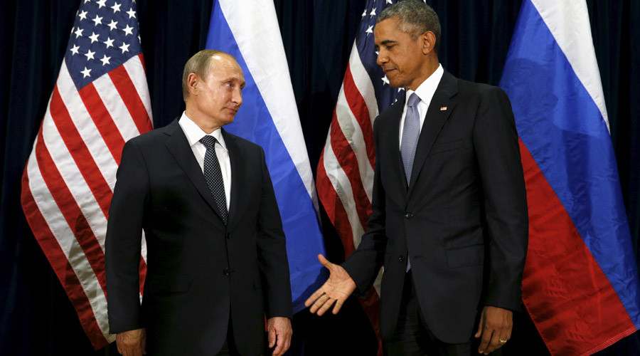 U.S. President Barack Obama and Russian President Vladimir Putin © Kevin Lamarque