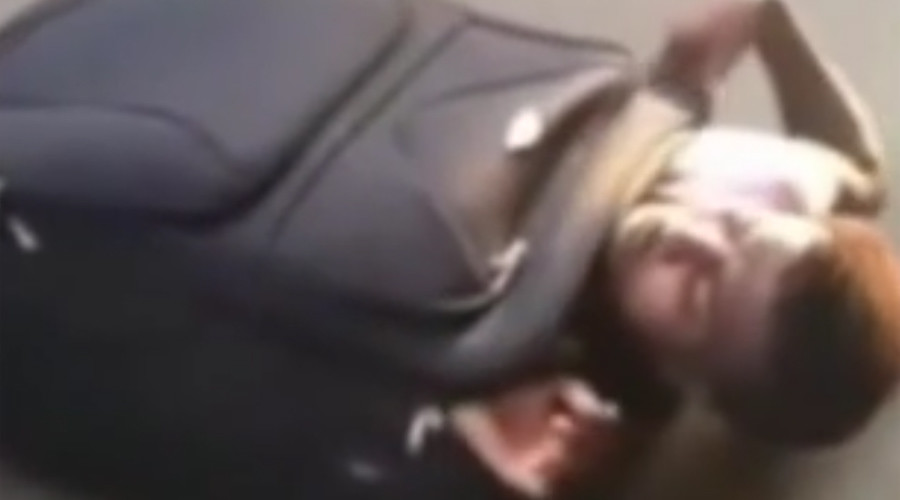Excess baggage: 6ft-tall stowaway found in suitcase by Swiss border guards (VIDEO)