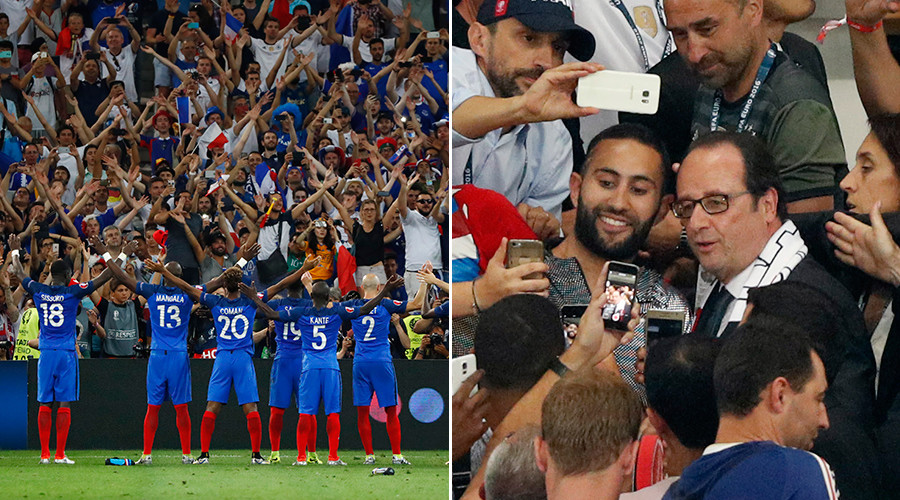 Viking claps & happy Hollande: Internet reacts to France’s Euro 2016 semi-final victory