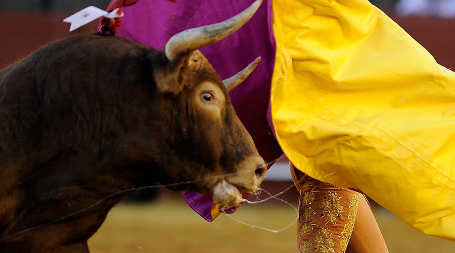 Spanish bullfighter gored to death in ring first time in over 20 years