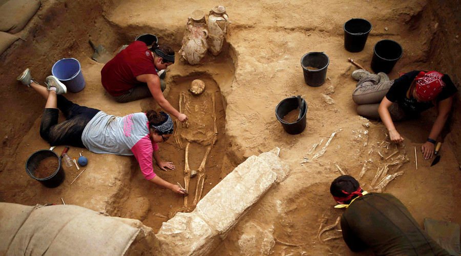 'First Philistine cemetery' may upend knowledge of ancient people after 30 years' dig