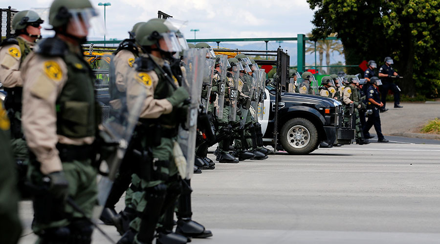 Who will protect Main Street, USA from militarized police forces?