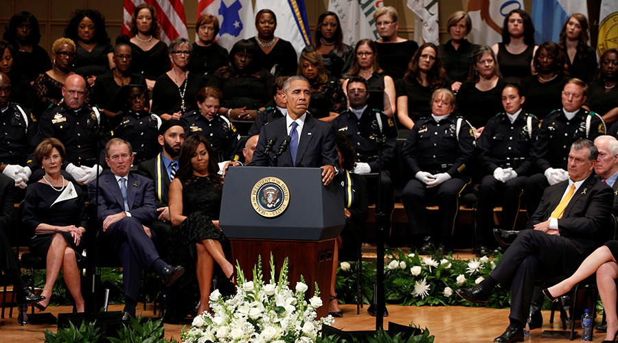 'Not just demented violence, but racial hatred' ‒ Obama on Dallas attacks