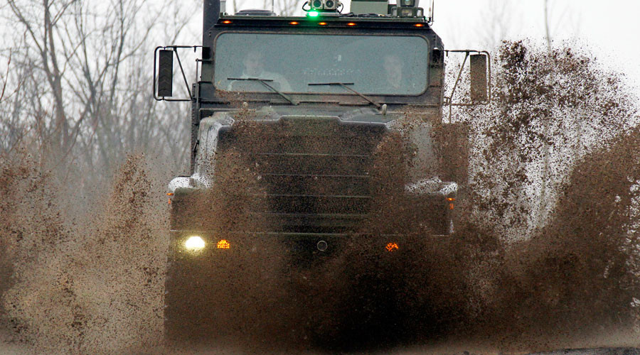 Self-driving ‘drone’ trucks trialed by British army to supply frontlines
