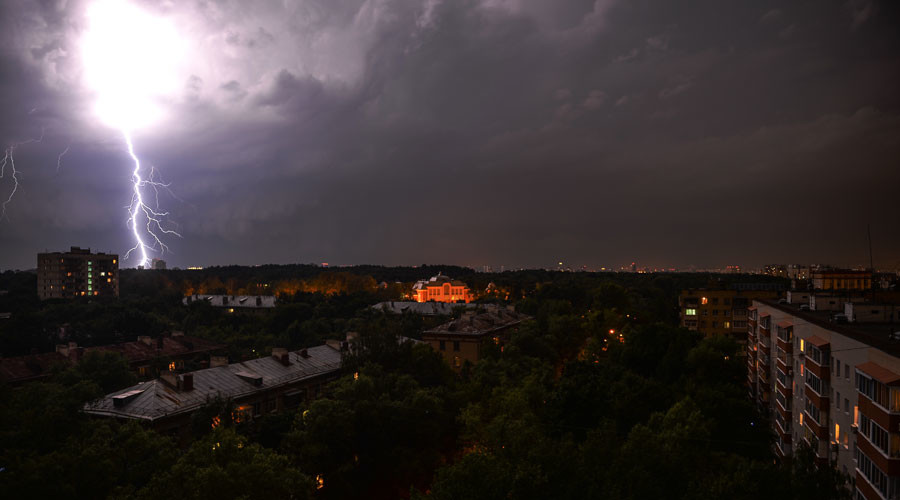 Over 30 injured as raging thunderstorms sweep across Russia (PHOTOS, VIDEOS)