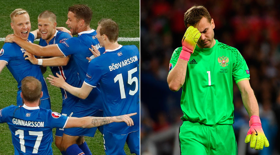 Iceland gains twelve positions in FIFA Ranking; Russia falls close to lowest-ever