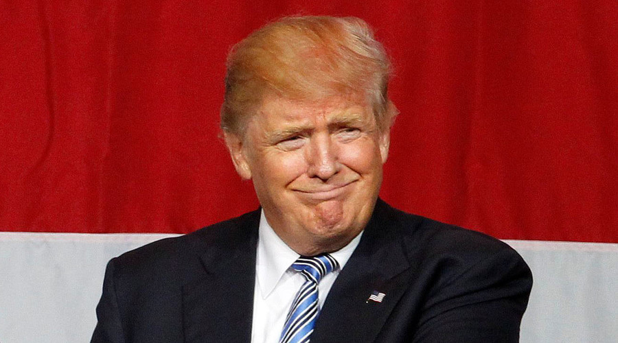 Trump-Pence's penetrating new logo is for the birds... and the bees