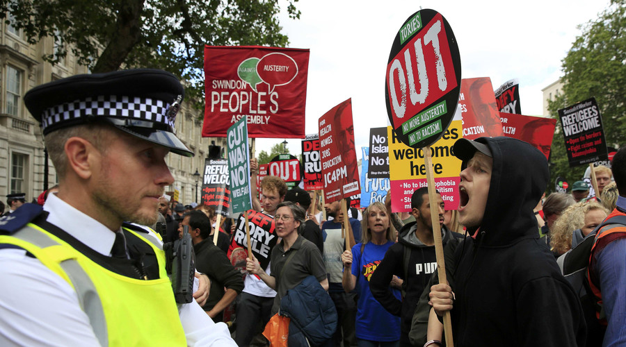 London sees mass post-Brexit anti-Tory, anti-austerity, anti-racism protest (PHOTOS)