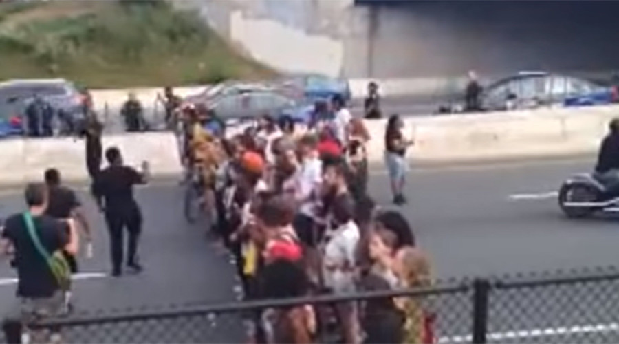65 police brutality protesters, including 10 underage, detained in Baltimore